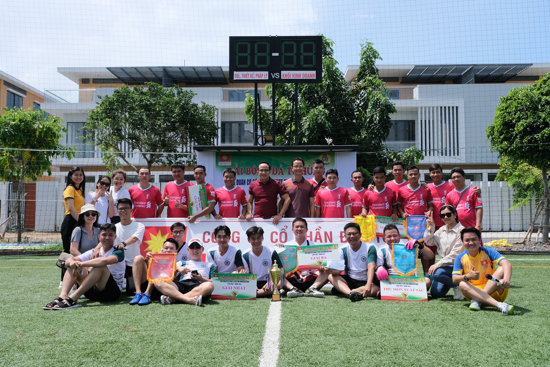 CĐCS Phú Cường Kiên Giang: Thúc đẩy phong trào thể thao lập thành tích chào mừng ngày 30/4 – 1/5