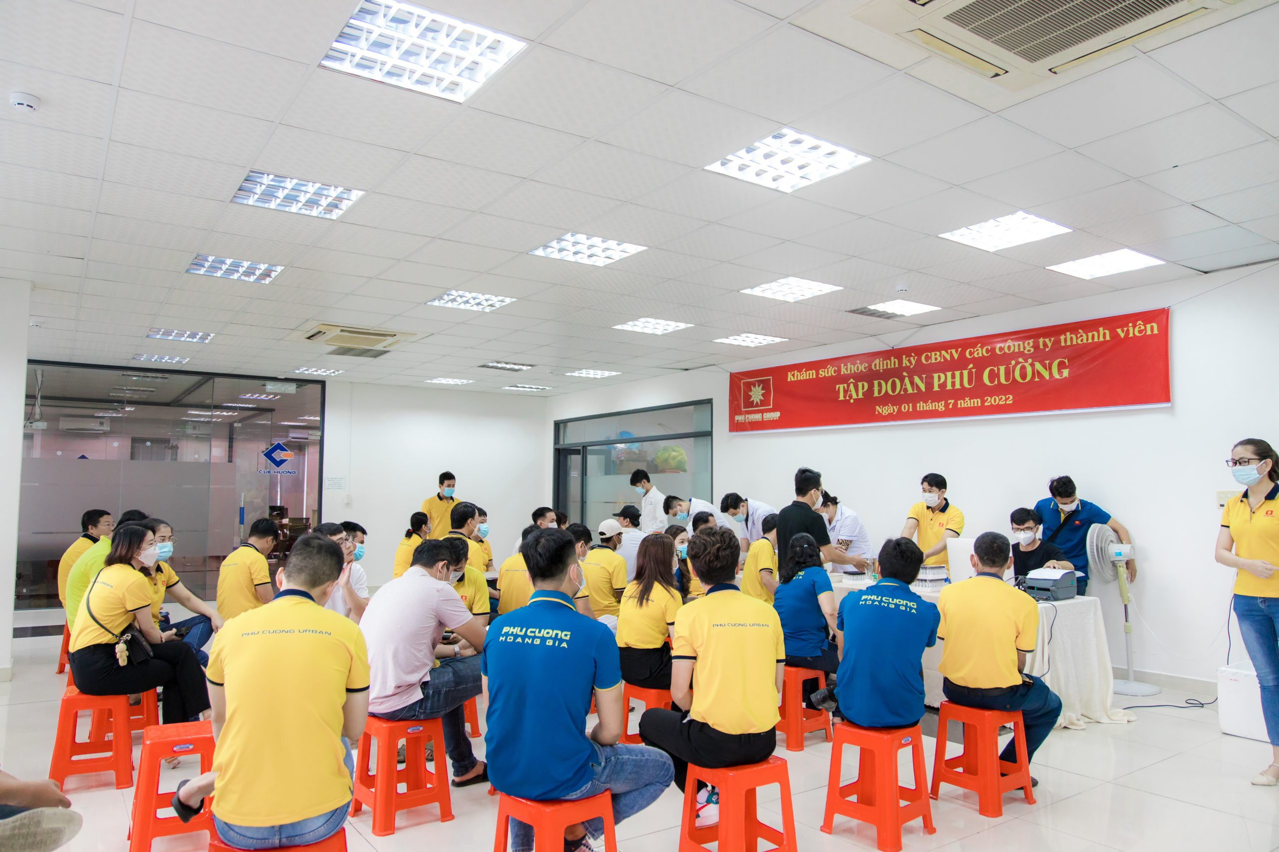 Phú Cường Kiên Giang tổ chức khám sức khỏe định kỳ cho cán bộ nhân viên, người lao động năm 2022