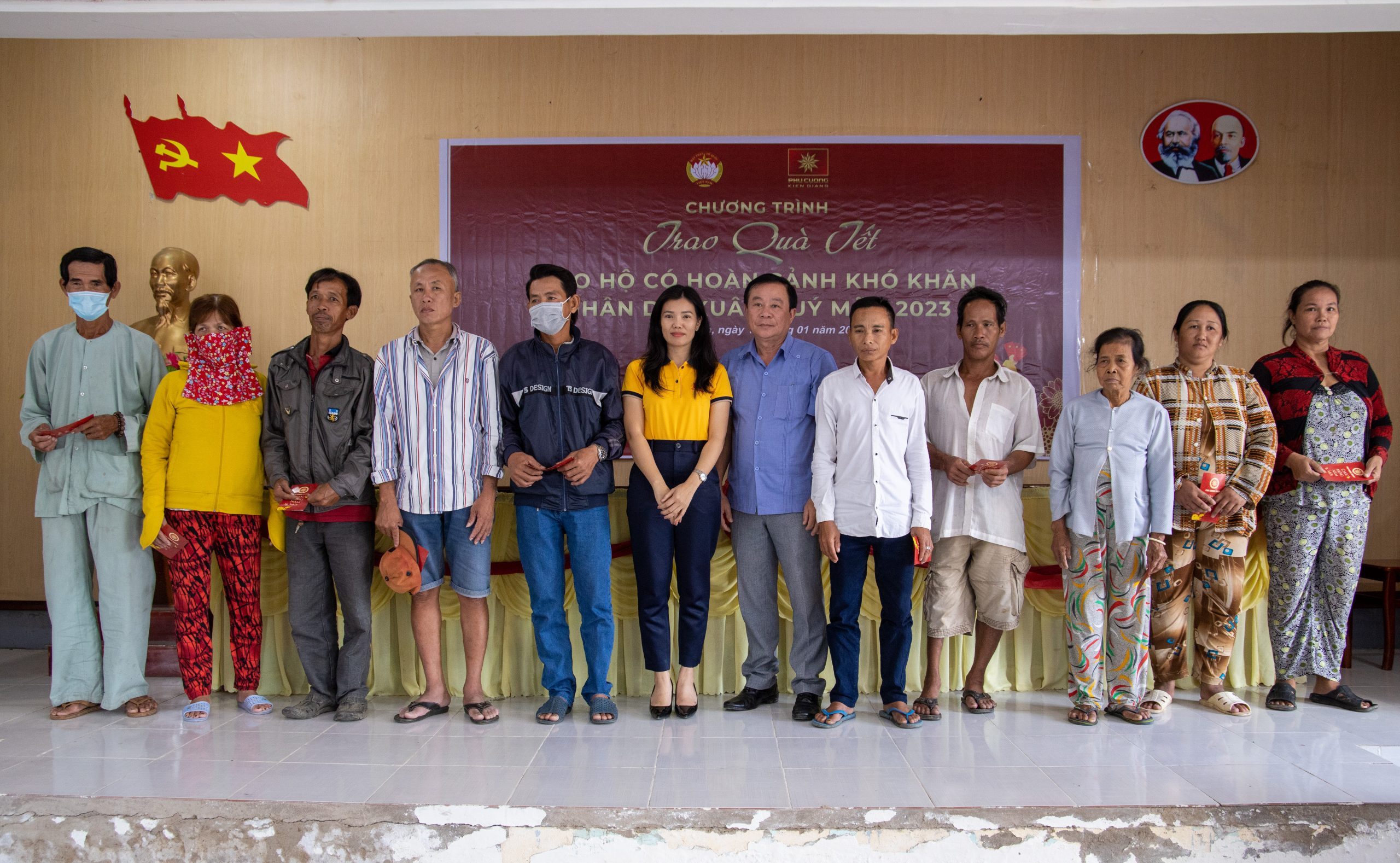 Phú Cường Kiên Giang trao quà tận tay các hộ gia đình khó khăn huyện Vĩnh Thuận & U Minh Thượng